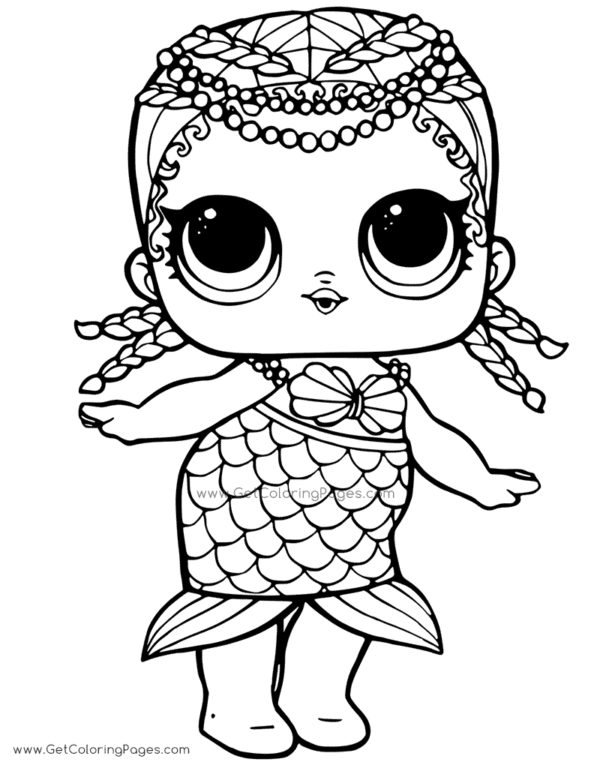 Lol Doll Coloring Pages Online - TSgos.com