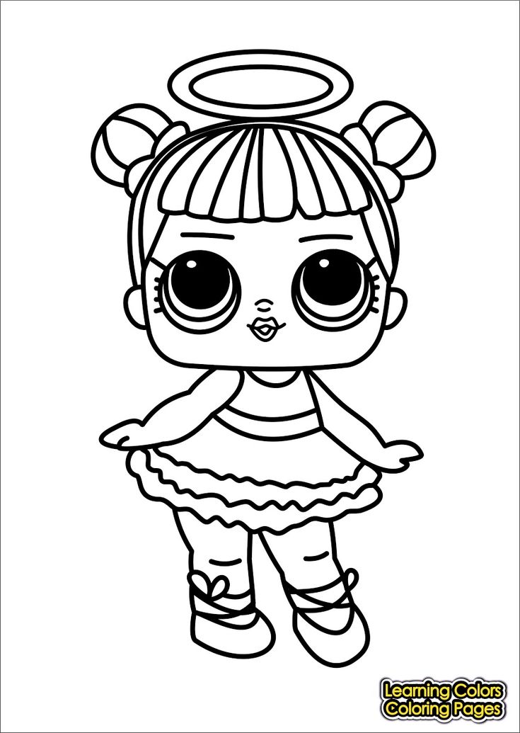 Lol Doll Coloring Pages Sugar Queen