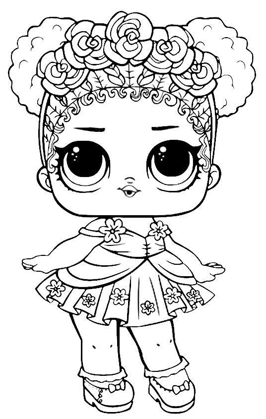 Lol Doll Coloring Pages.com