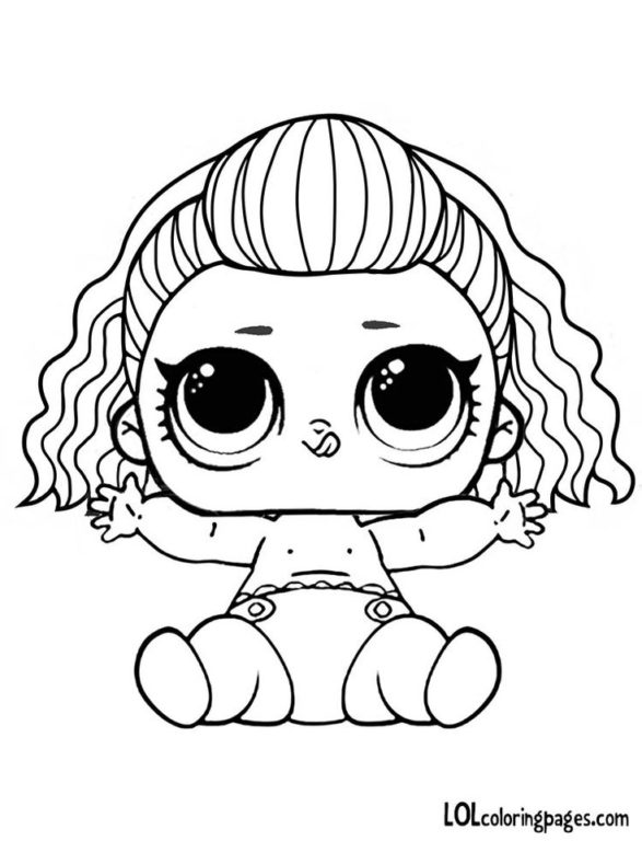 Lol Doll Colouring Pages Series 4 - TSgos.com