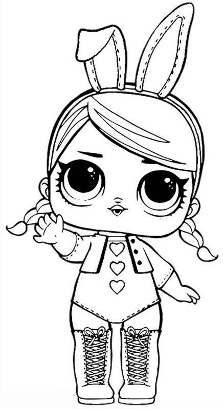 Lol Doll Printable Coloring Pages