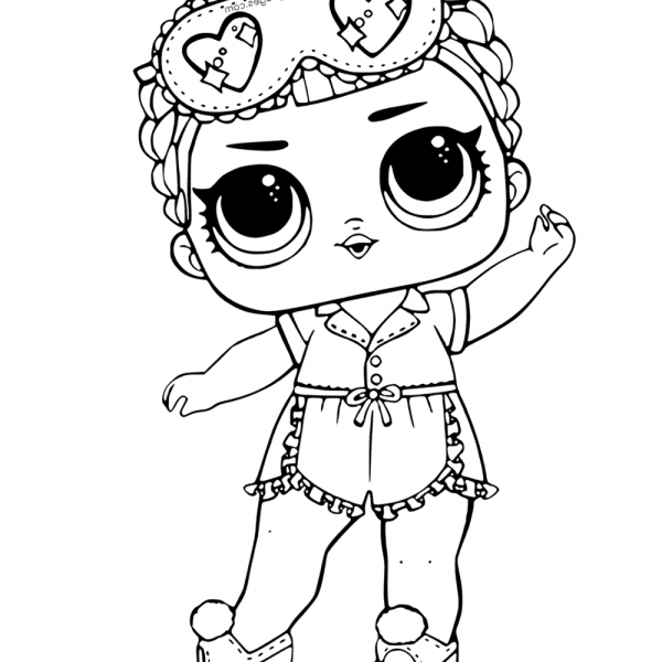 Merbaby Lol Doll Coloring Pages