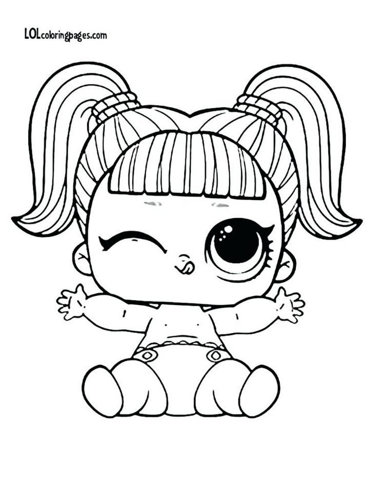 New Lol Doll Coloring Pages