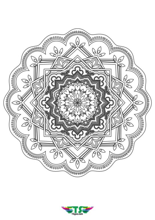 special-edition-mandala-coloring-page-for-kids-543x768 Special Edition Mandala Coloring Page For Kids