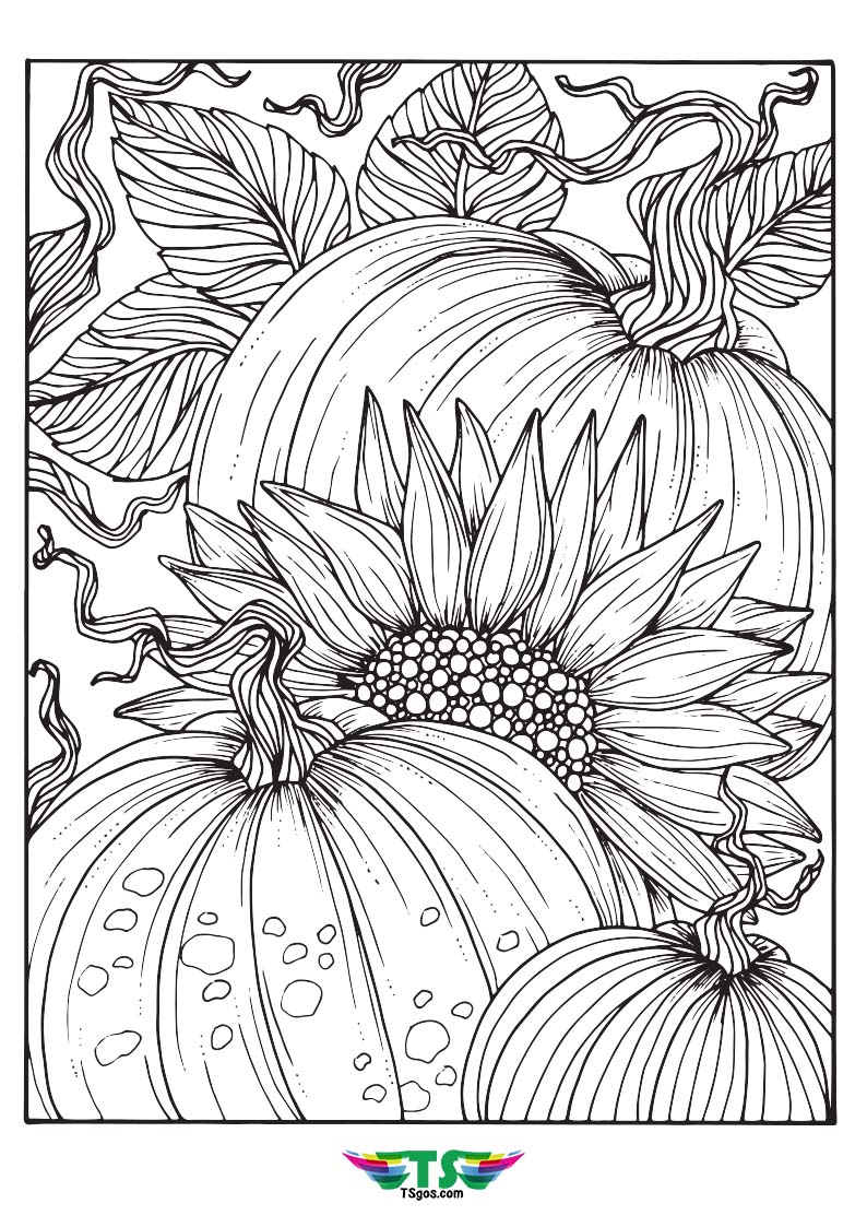 Free Fall Coloring Page From Tsgos Wallpaper