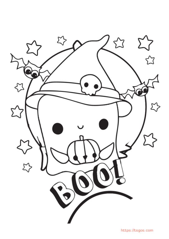 Cutie-Ghost-Halloween-Coloring-Page-For-Kids-543x768 Cutie Ghost Halloween Coloring Page For Kids