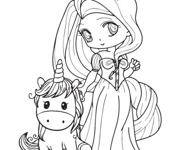 10 Princess Coloring Pages and a Girl’s Imaginative Day