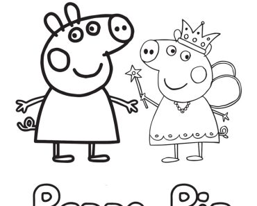 Easy Peasy Printable Peppa Pig Coloring Page For Kids