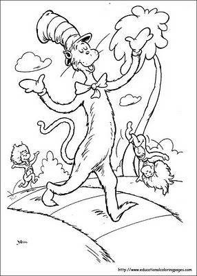 10 Dr. Seuss Coloring Pages - Coloring Pages For Kids