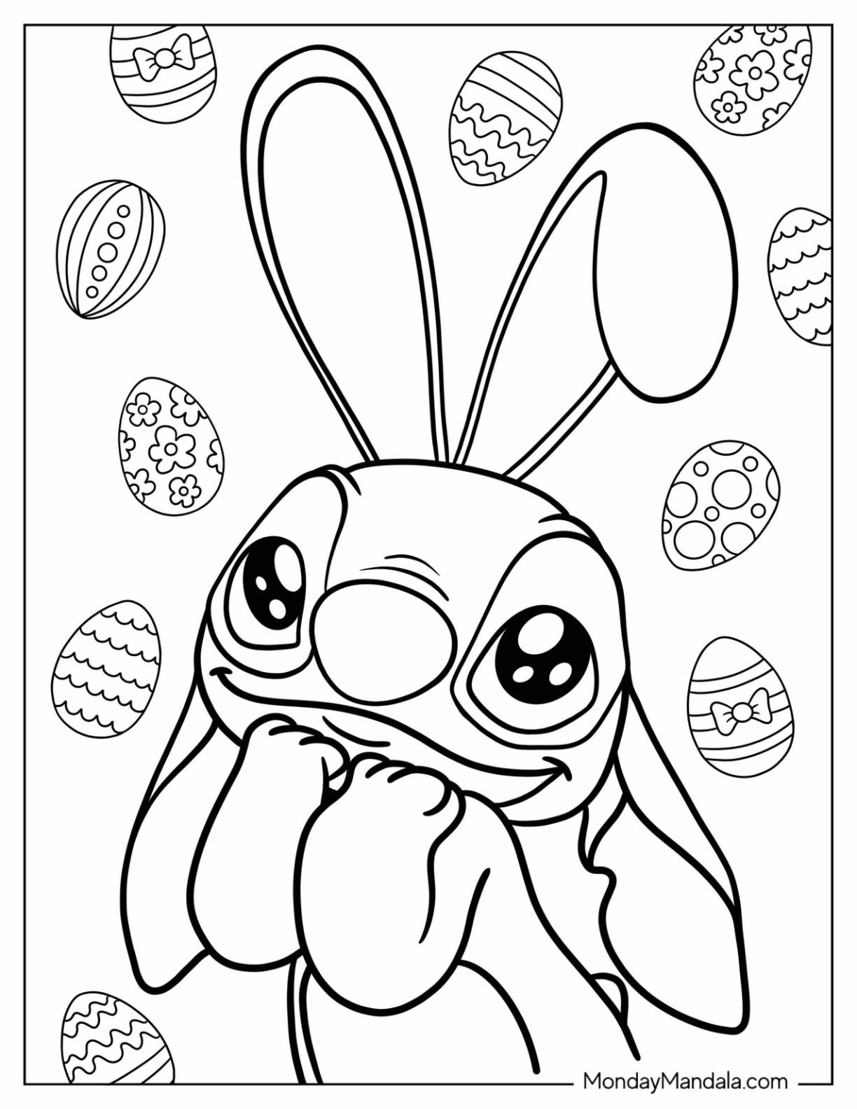 24 Disney Easter Coloring Pages (Free PDF Printables)