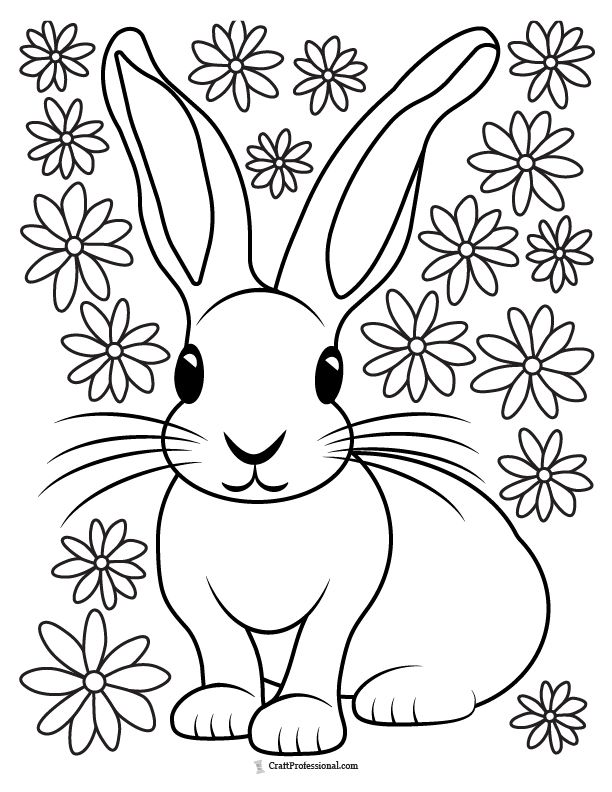 40 Easter Coloring Pages to Print