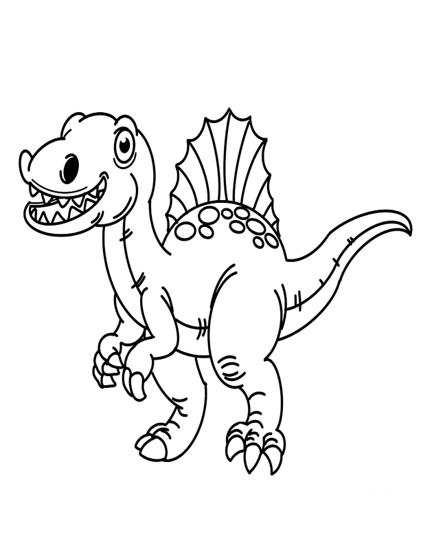 Dinosaur Coloring Pages Free Printable 164