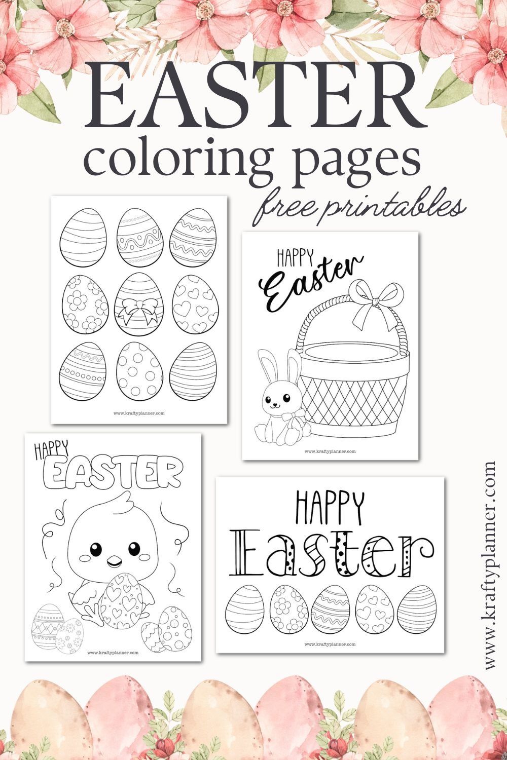 Egg-cellent Easter Coloring Sheets: Free Printables for Holiday Cheer