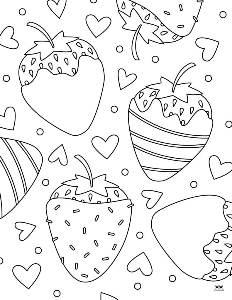 February Coloring Pages - 25 FREE Pages | Printabulls
