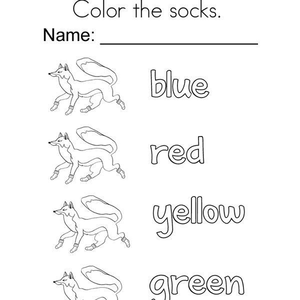 Fox in Socks by Dr Seuss Coloring Pages Designer Socks - Free Printable Coloring Pages