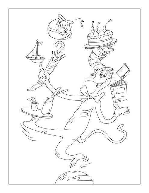 Free Dr. Seuss Coloring Page Printables to Go With Your Favorite Book!