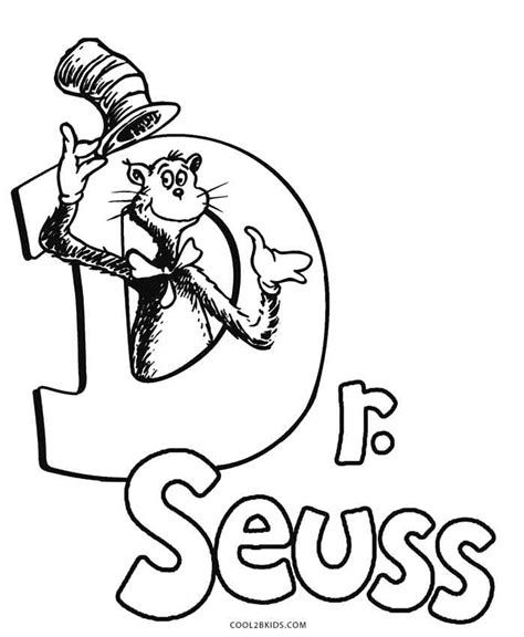 Free Dr Seuss Coloring Pages For Kids  At Coloringsheets