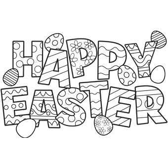 Free Easter Coloring Pages 2024 - So Festive!