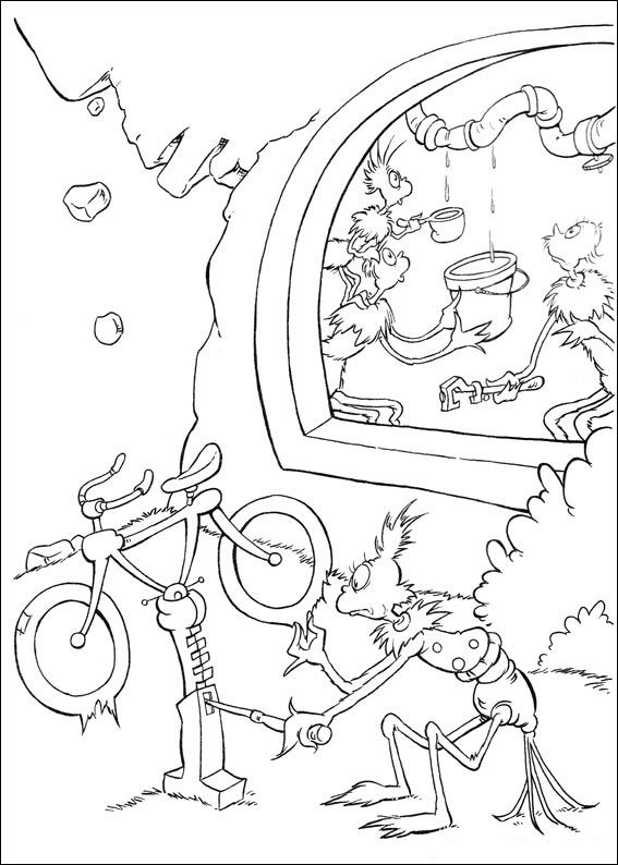 Horton Dr Seuss Coloring Pages