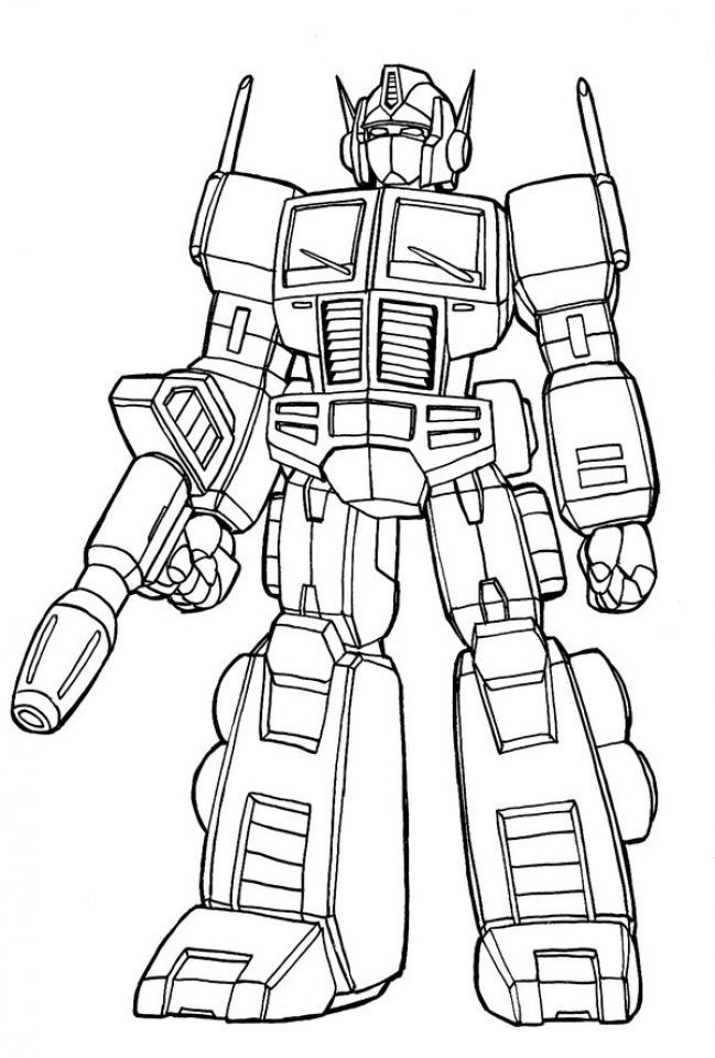 Optimus Prime Coloring Pages - Best Coloring Pages For Kids