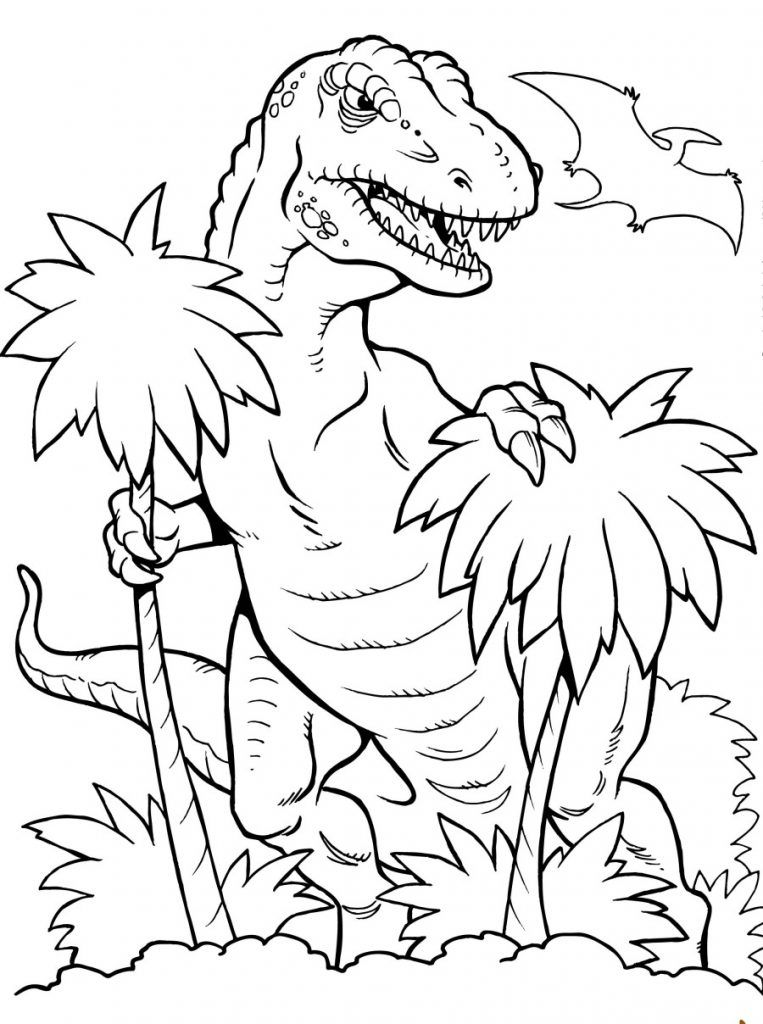 TRex Coloring Pages - Best Coloring Pages For Kids