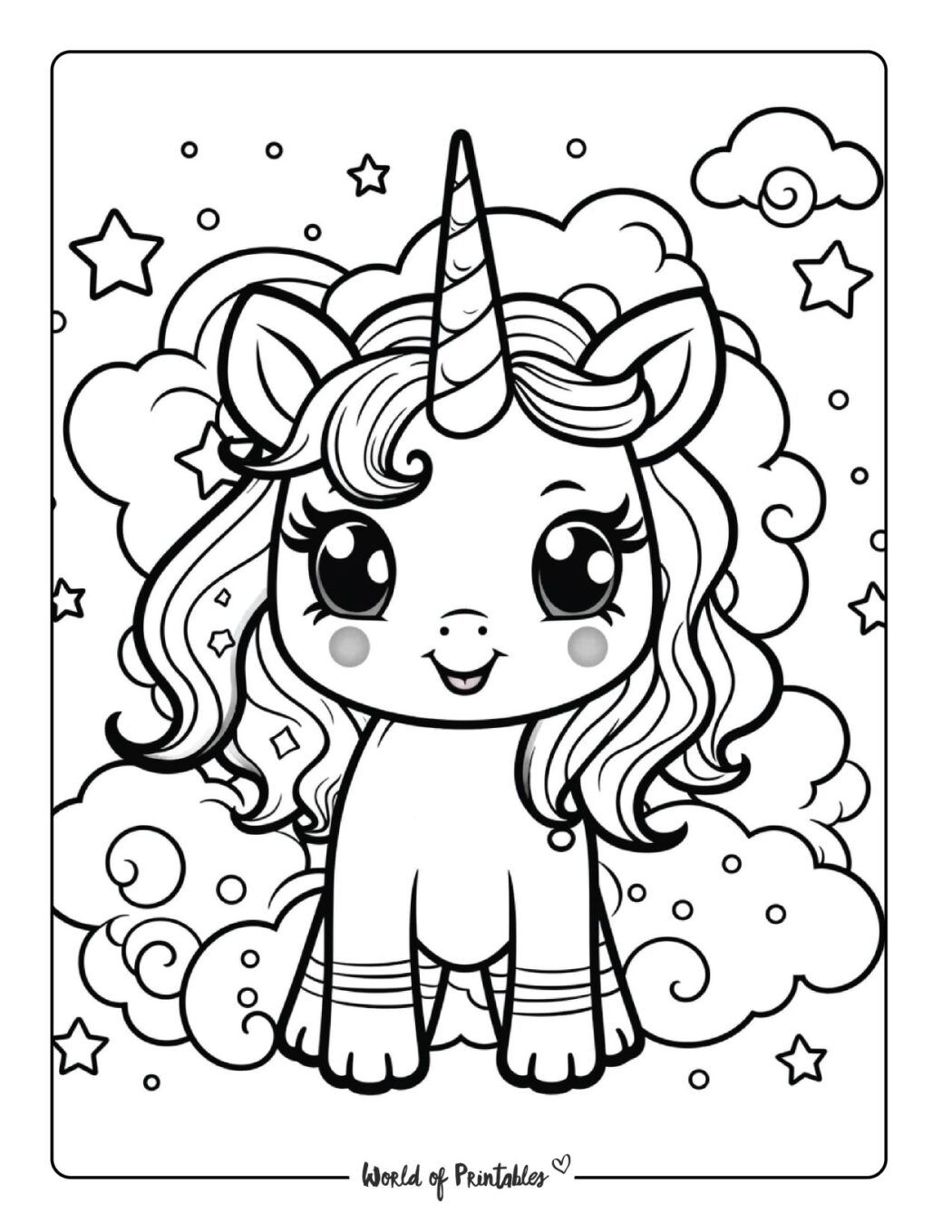 The Best Unicorn Coloring Pages For Kids & Adults