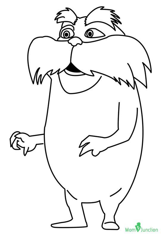 Top 20 Free Printable Dr. Seuss Coloring Pages Online