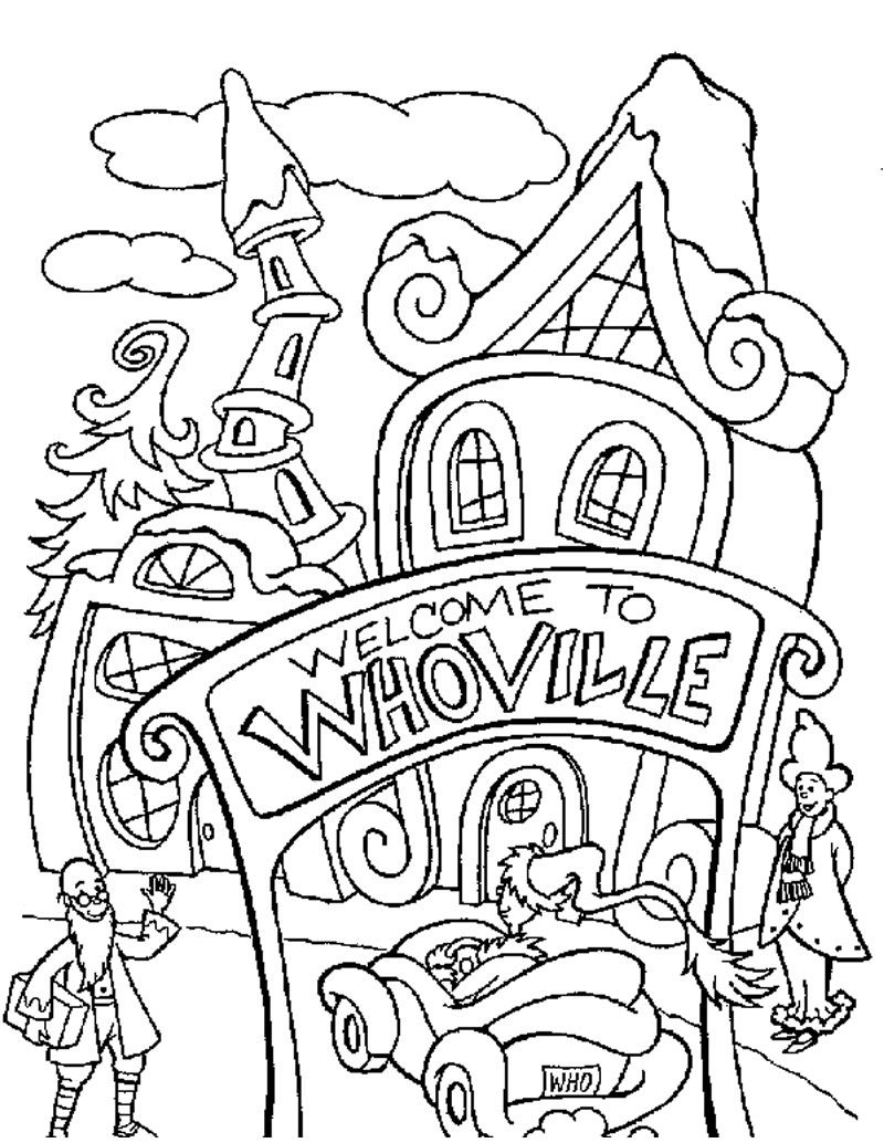 Whoville coloring pages - Hellokids.com