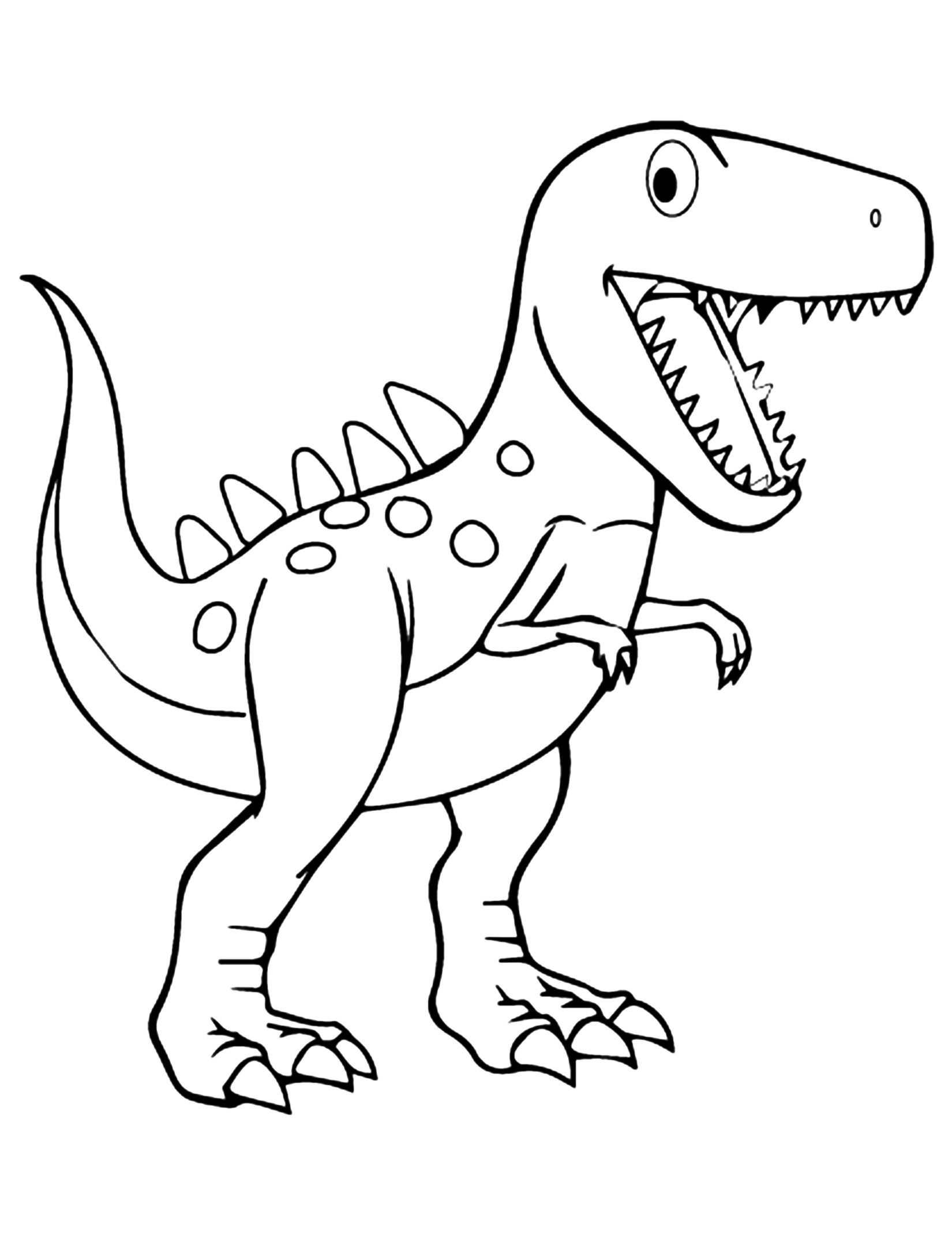 100+ Dinosaur Coloring Pages For Kids