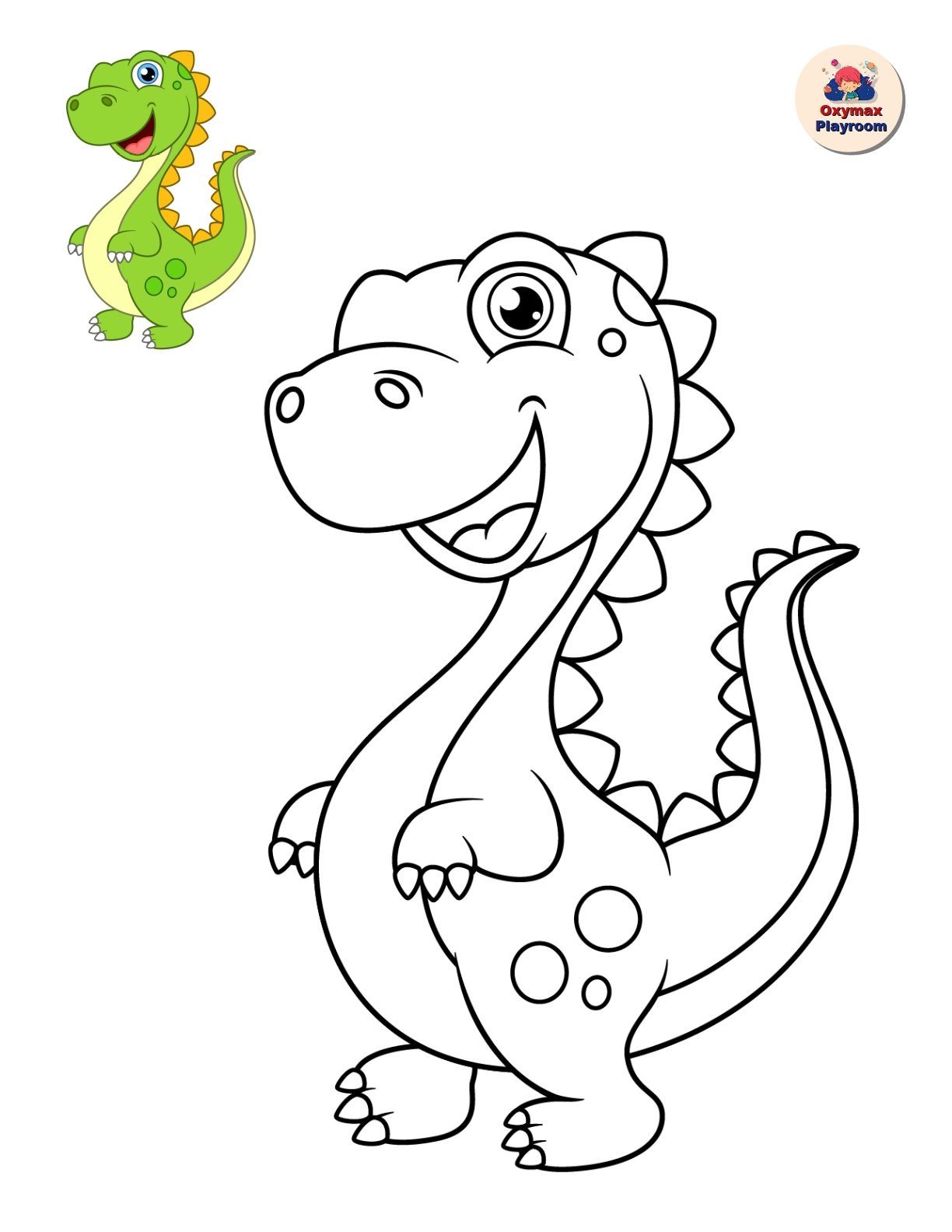 50 Printable Free Dinosaur Coloring Pages Printable 34
