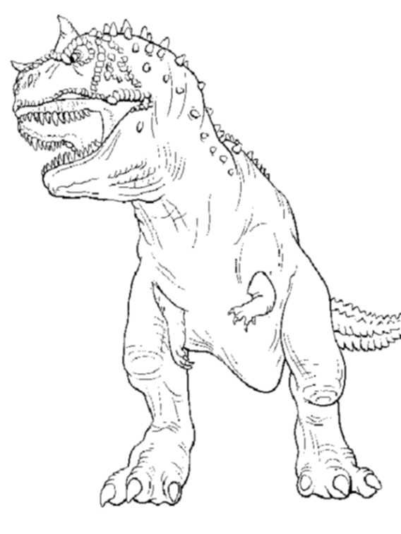 99+ T Rex Coloring Page 5