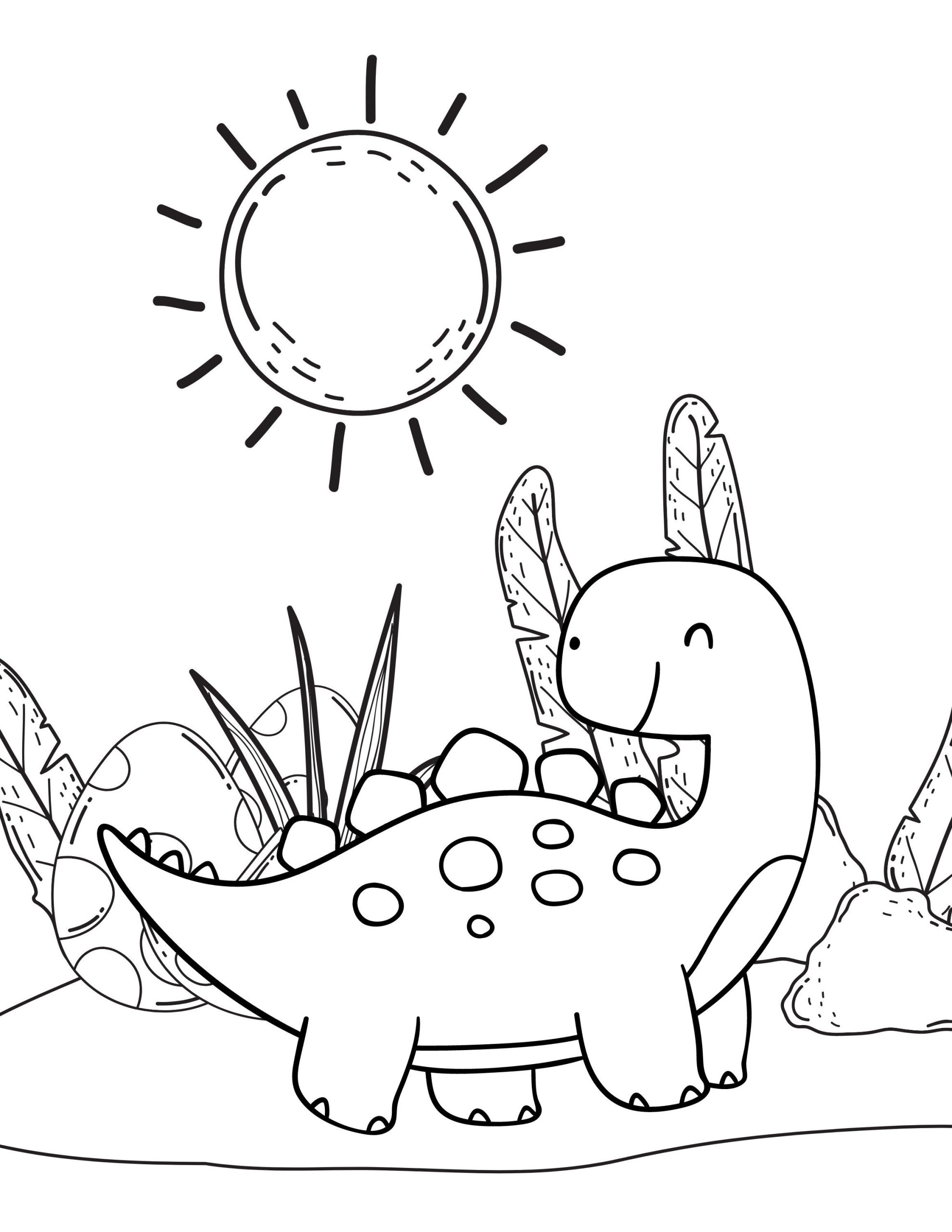 Dinosaur Coloring Pages, Dinosaur Coloring Book, Printable Coloring Book, Kids Coloring Pages