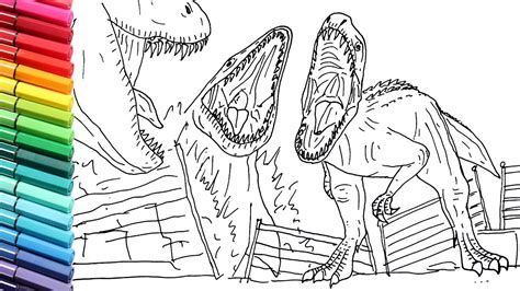 mosasaurus indominus rex jurassic world coloring pages