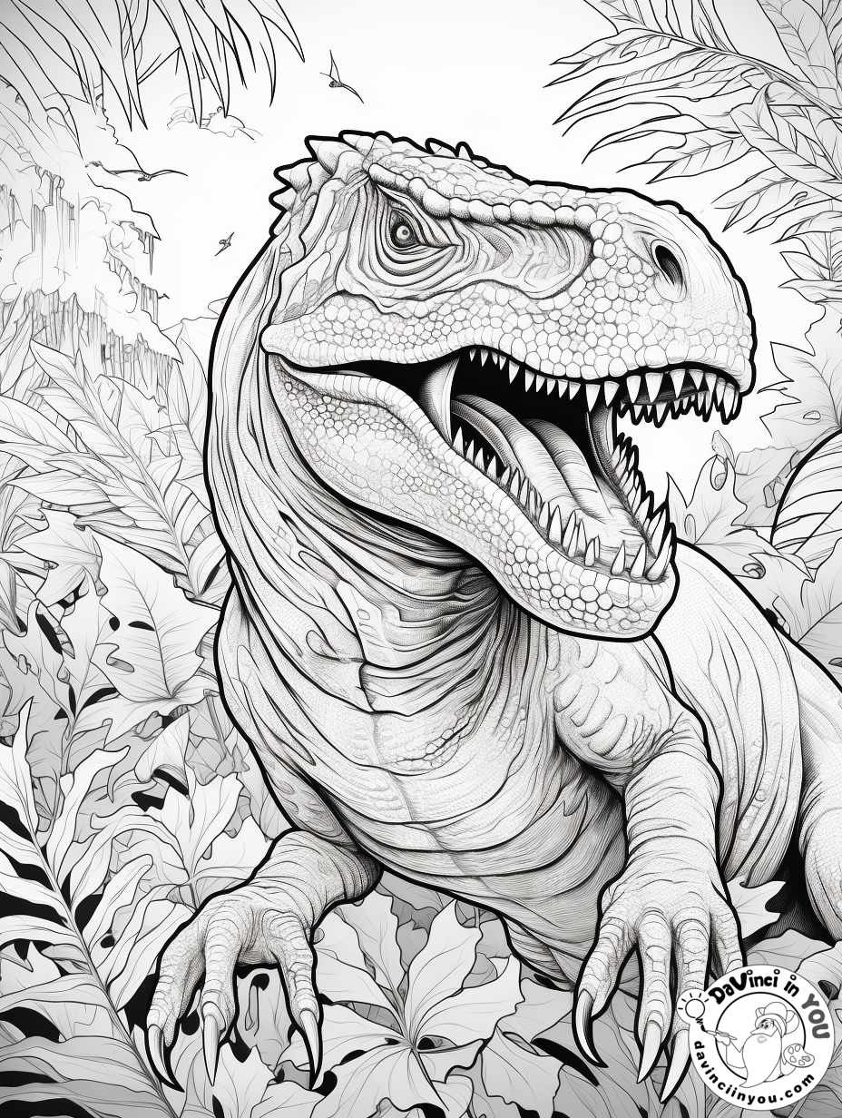 "20+ FREE Printable Running Dinosaur Coloring Pages - Color By Numbers!"