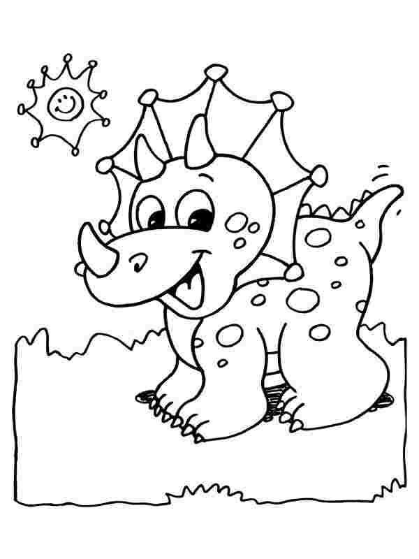 190 Cute Dinosaur Coloring Pages: Roaring Fun for Kids 24