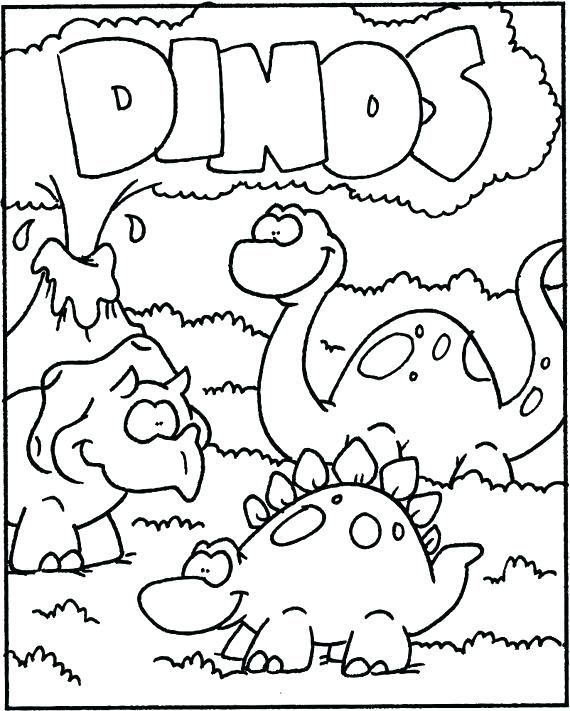 45 Printable Dinosaur Coloring Pages For Preschoolers 68