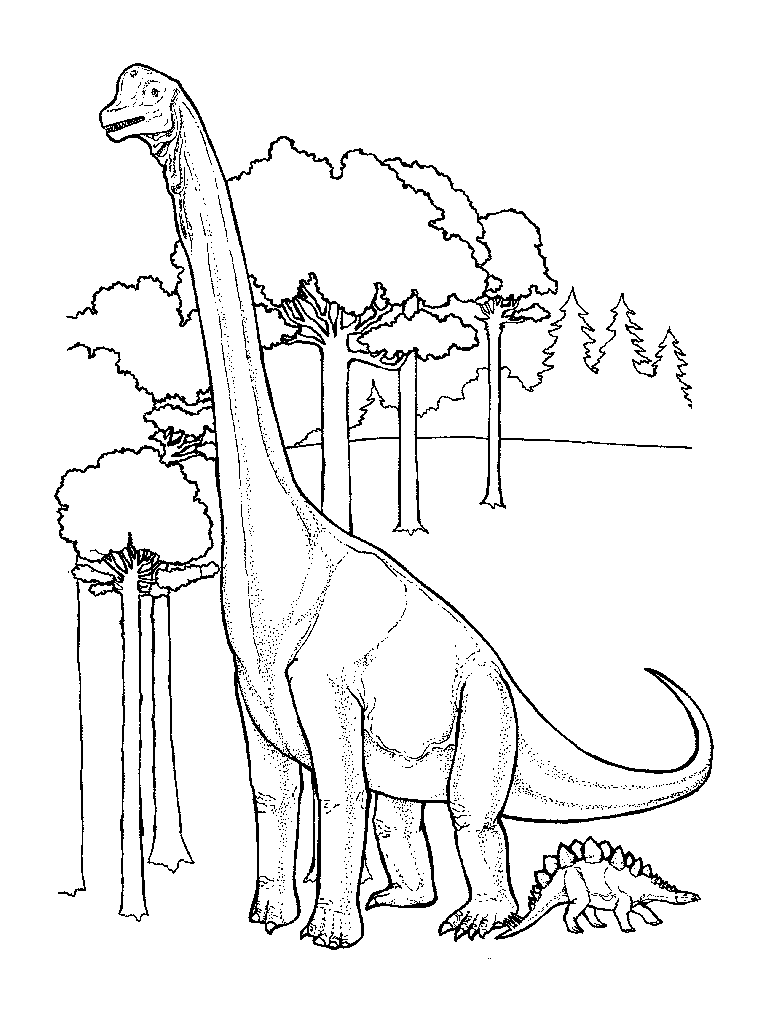 80 Printable Dinosaur Coloring Pages For Adults 26