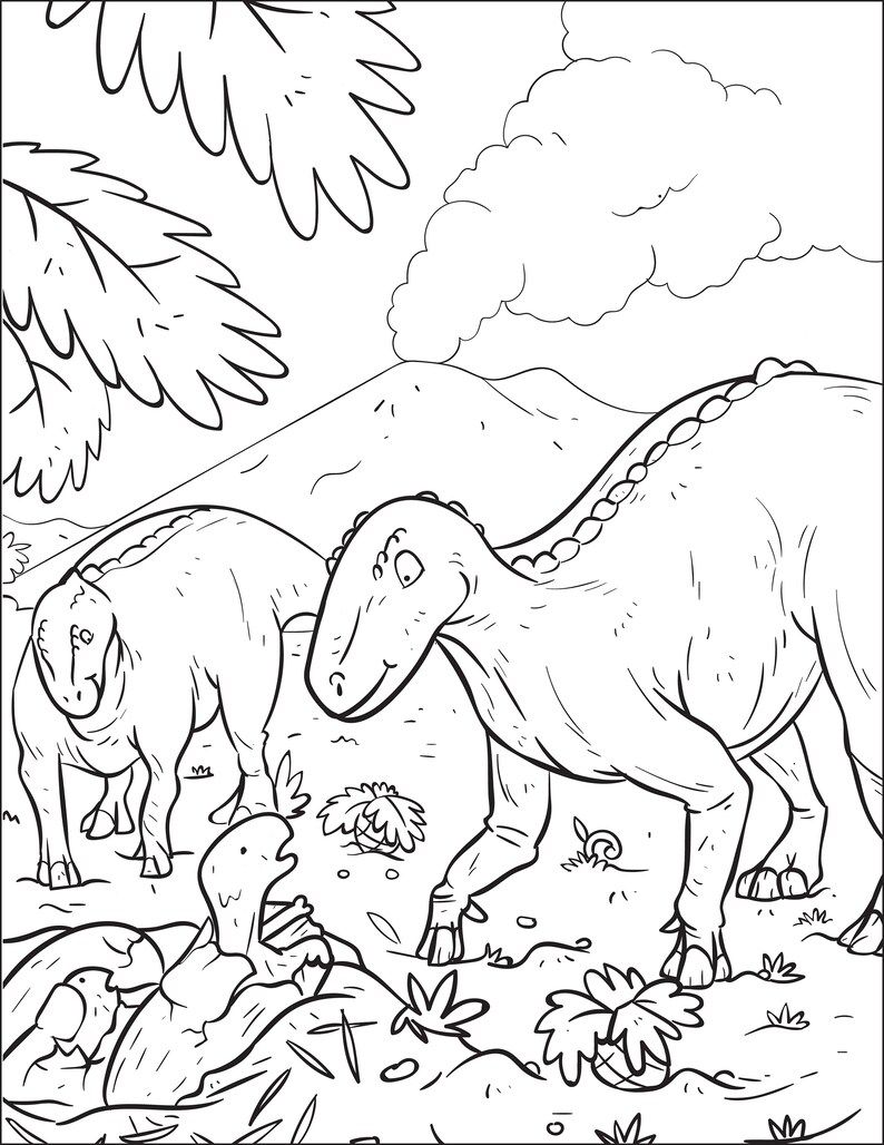 80 Printable Dinosaur Coloring Pages For Adults 59