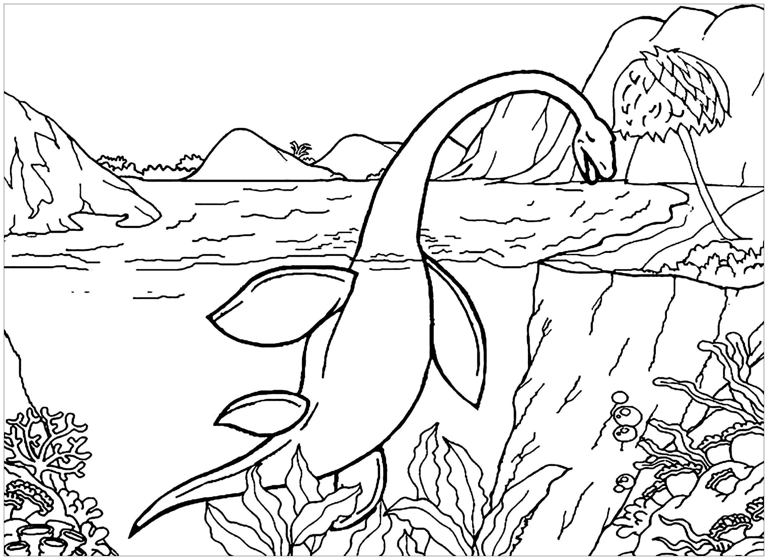 60 Printable Dinosaur Coloring Pages Free 31
