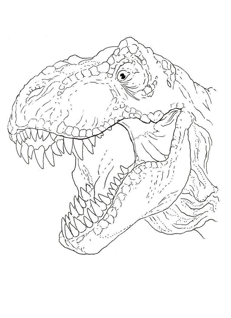 TRex Coloring Pages - Best Coloring Pages For Kids wonderfulcoloring