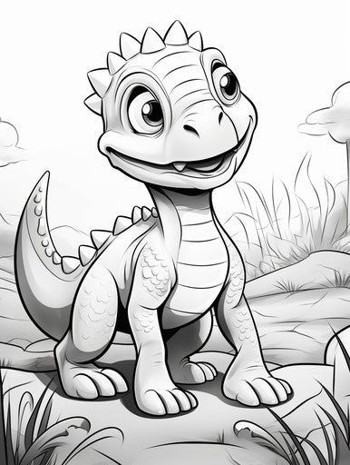 Unleash Creativity with Dinosaur Coloring Pages