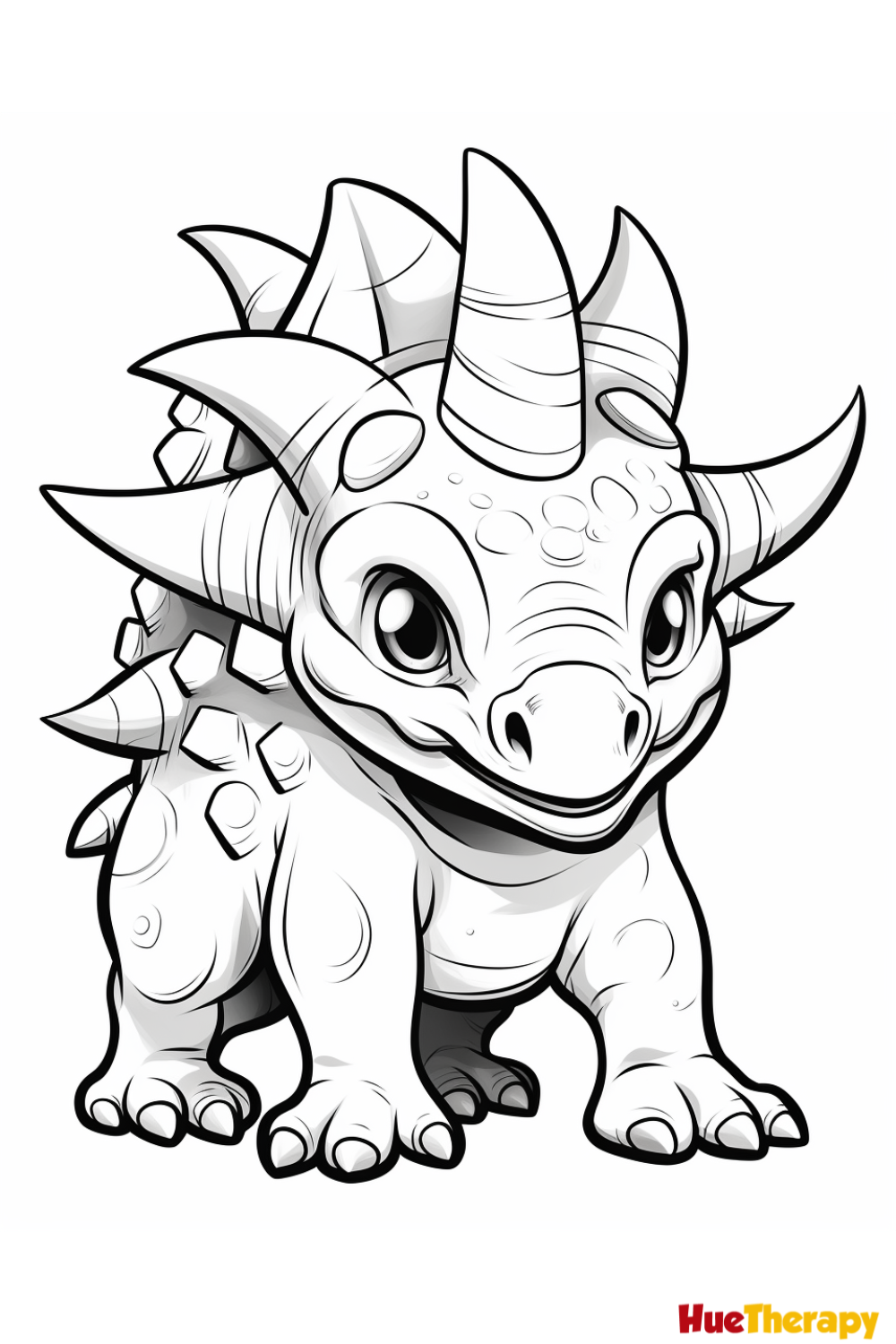 11 Free Printable Triceratops Coloring Pages for Kids artistcoloringpage 🦖🦖🦖