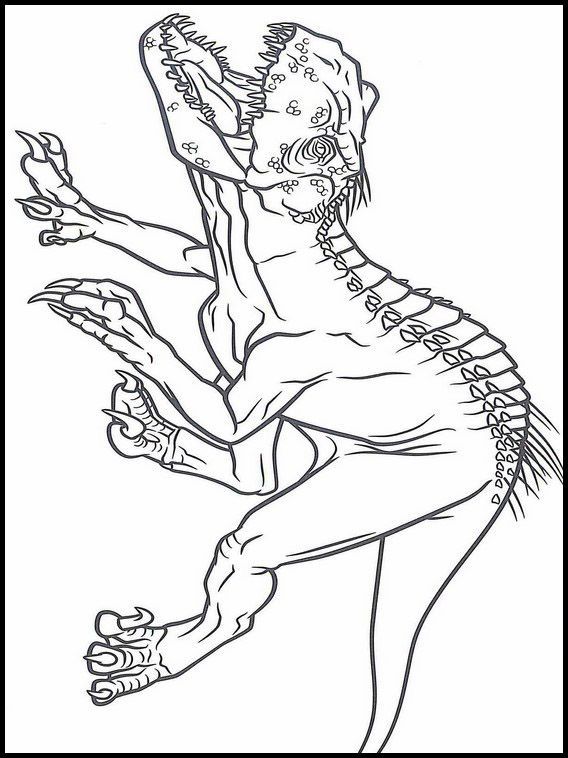 45 Scorpius Rex Coloring Pages 7
