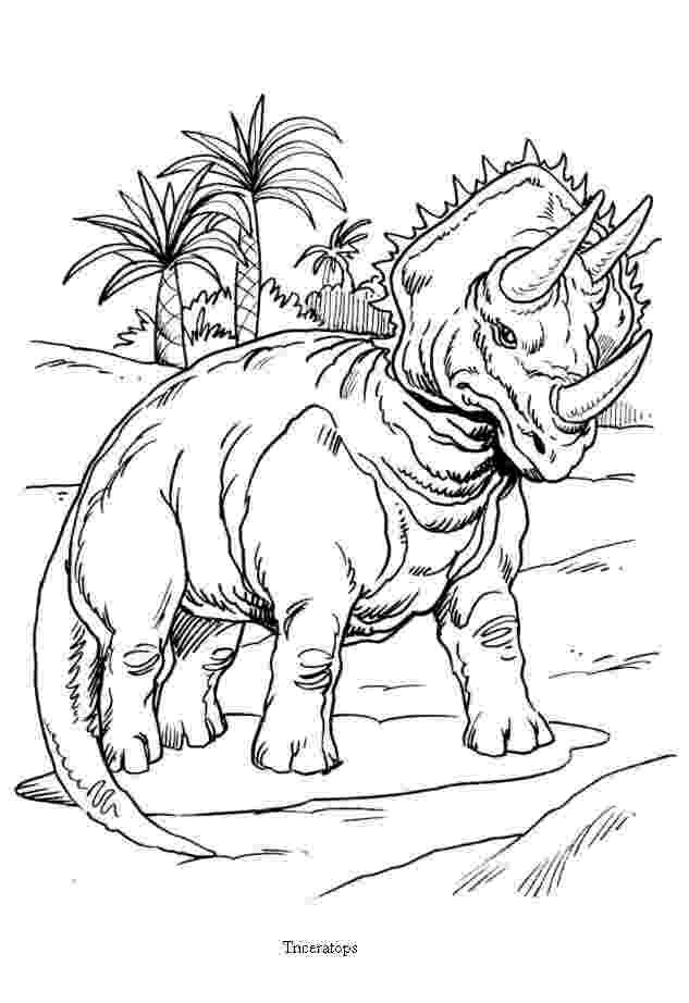 80 Printable Triceratops Coloring Pages For Kids 58
