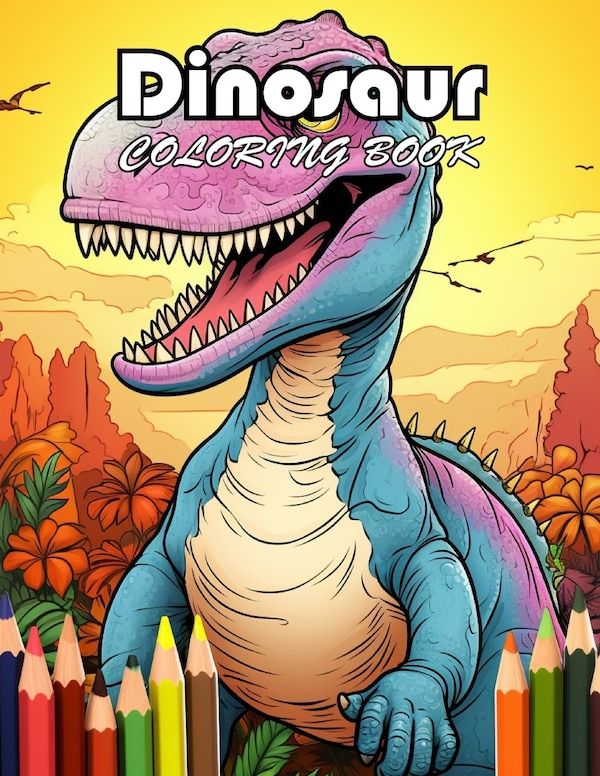 Dinosaur Coloring Book for Kids by Conell Munba | Indigo Chapters