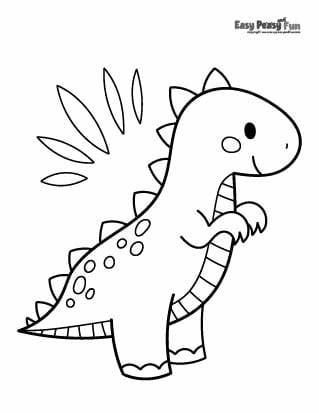 Dinosaur Coloring Pages - 30 Printable Sheets adultcoloringpages