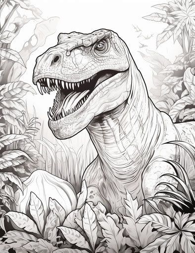 Dinosaur Coloring Pages: Perfect for Kids