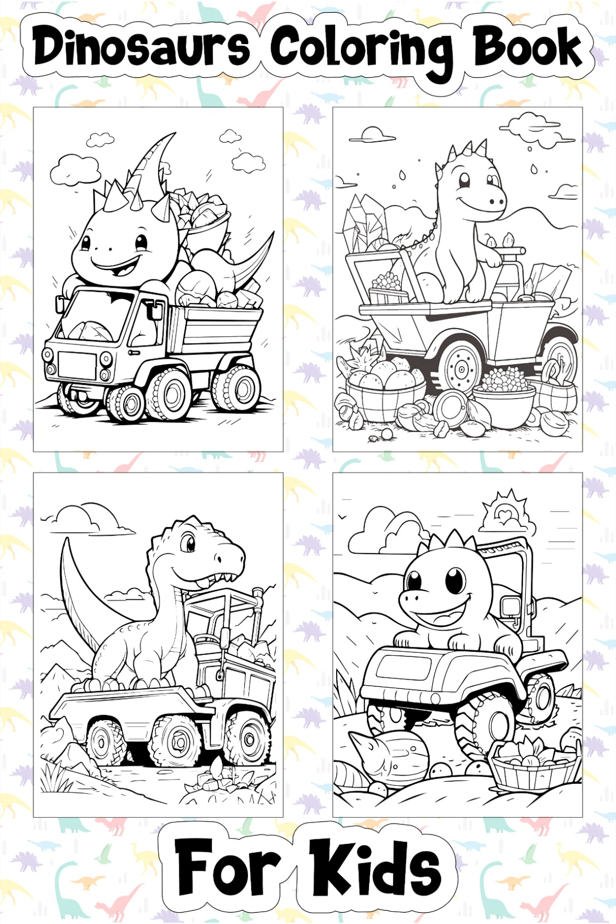 Dinosaur Coloring Sheets Free Printable